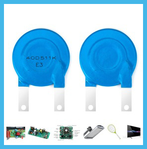 Single Disc 40D431K Metal Oxide Varistor MOV Surge Protection 40mm