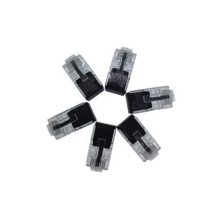China Ethernet Cat5e Shielded Cable Connector RJ45 Modular Plug Jack Socket 8P8C 8 Position With 120 Ohm Resistor on sale