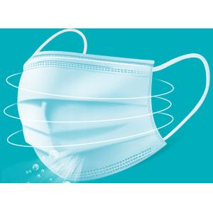 Cheap Adjustable Earloop Disposable Pollution Mask , Earloop Medical Mask CE Approved for sale