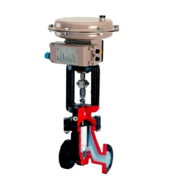 Quality DIN Version Pneumatic Control Valve With PRA Lining Alloy / Steel Material wholesale