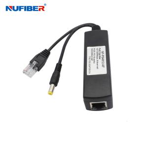 10 100M POE Power Over Ethernet Splitter DC48V To 12V For CCTV IP Devices