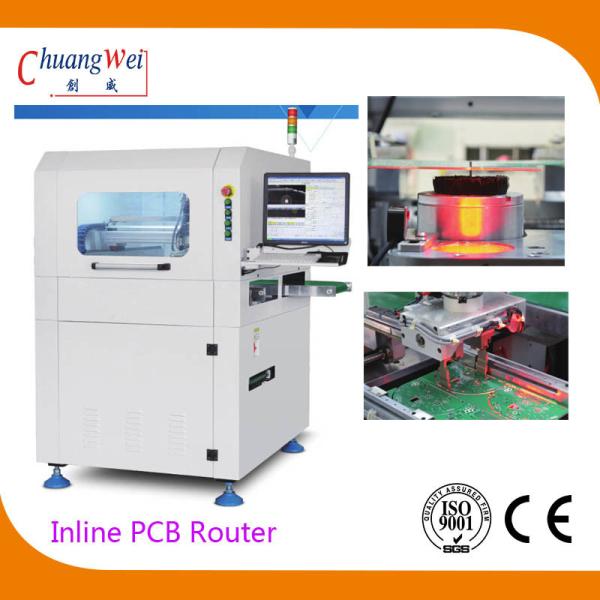 Quality ESD Safe Brush Inline PCB Router PCB Separator With Supper Visual System wholesale