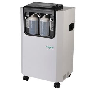 Plastic 10 Liter Portable Oxygen Concentrator Medical Dual Flow OEM