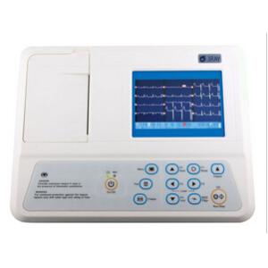 Digital Electrocardiograph Portable 12 Lead Ecg Machine 3 Channel