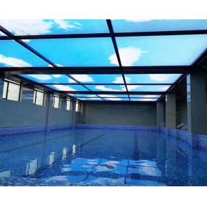 Waterproof PVC Ceiling Film Convenient Disassembly Translucent Ceiling