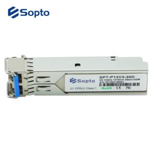 Video 12G SDI 20km 1310nm Sfp Optical Transceiver Module