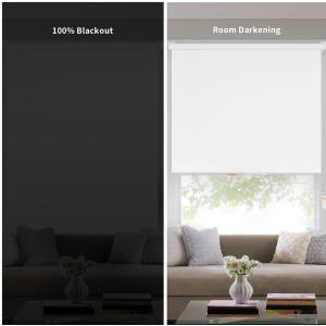 100% Polyester Translucent Fire Proof Roller Blinds Fabrics For Home Decortation