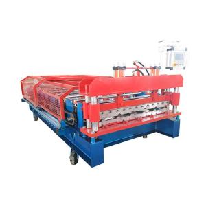 China Steel Panel Trapezoidal IBR Sheet Roll Forming Machine on sale