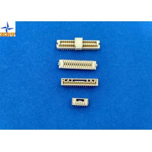 180 degree vertical SMT Wafer Connector with 1.25mm pitch brass pin PCB