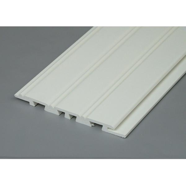 Quality 10ft Planking Exterior Window Trim / PVC Window Trim , Environmental-Friendly wholesale