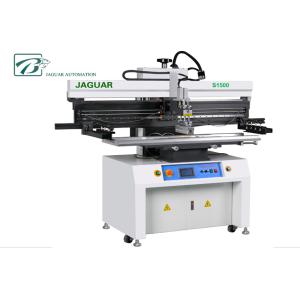 Semi Auto PCB Conveyor For LED Solder Paste , Stencil Printer Machine