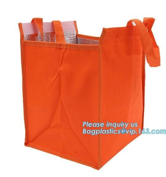 aluminum foil thermal insulation cube lunch bulk cooler bag for cans,Promotional