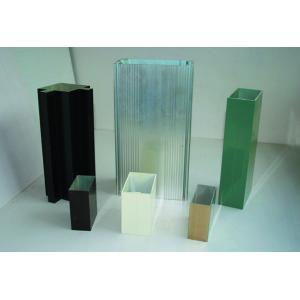 Square Aluminium Glass Curtain Wall Delicate Smooth And Subtle Edges