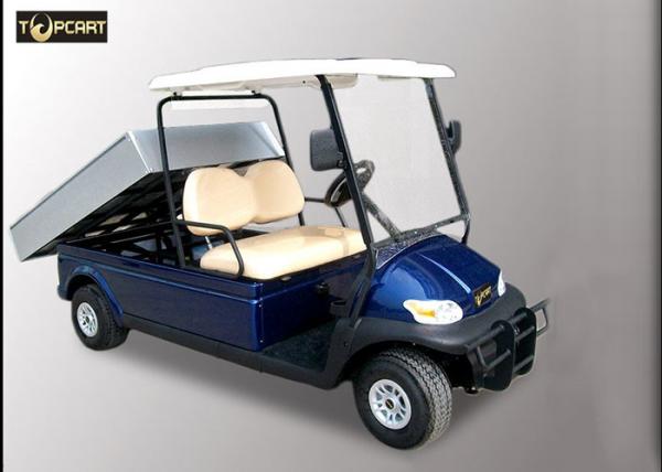 Quality Blue Color Street Legal Golf Utility Vehicles With Curtis 400 A Controller wholesale
