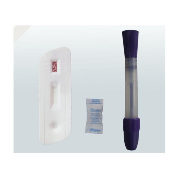Quality Fecal Occult Home Blood Test Kit 4mm Cassette Colorectal Cancer Detection wholesale