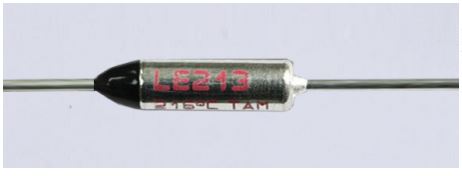 Metal Thermal Fuse 216C 10A 250V Thermal Link Fuse non return type 11x4mm