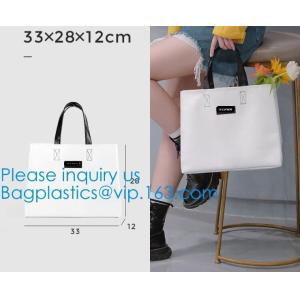 Waterproof PVC Tarpaulin Tote Bag Compact Portable Durable Tarpaulin Cloth