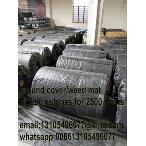 2016 high quality Woven geotextile/ PP weed control mat/Landscaping mats