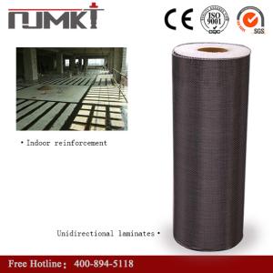 Abrasion Resistant Carbon Fiber Wrap Fabric 200 Gsm 3400GPA Unidirectional