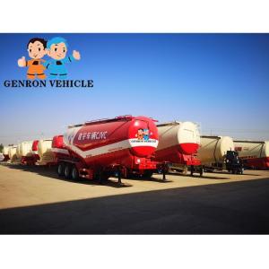 Pneumatic Hydrated Lime 50m3 Silobas Dry Bulk Tanker Trailer