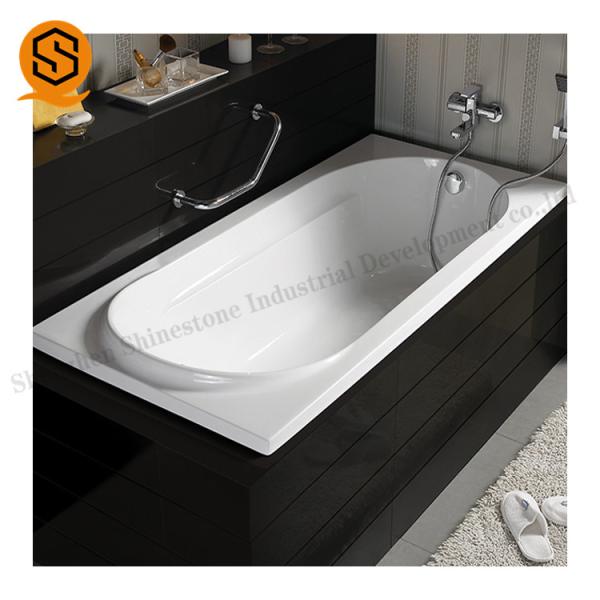 Quality Solid Surface Acrylic Drop In Tub Ergonomically Designed For Apartment wholesale