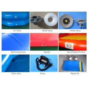 Round 10m Diameter Plato Portable Water Pool Logo Printing