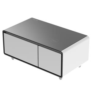 Smart Furniture Table Fridge Adjustable Refrigerator with Wireless Charging and