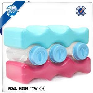 empty ice brick HDPE Gel Ice Bricks for Cooler Box Bag Reusable and Eco-friendly