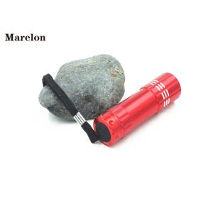 45g Weight Cob Led Torch Flashlight , Mini LED Flashlight With Lanyard