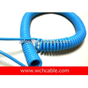 China China Made UL Verified TPU Flexible Spiral Cable By High Purity Copper Conductor on sale
