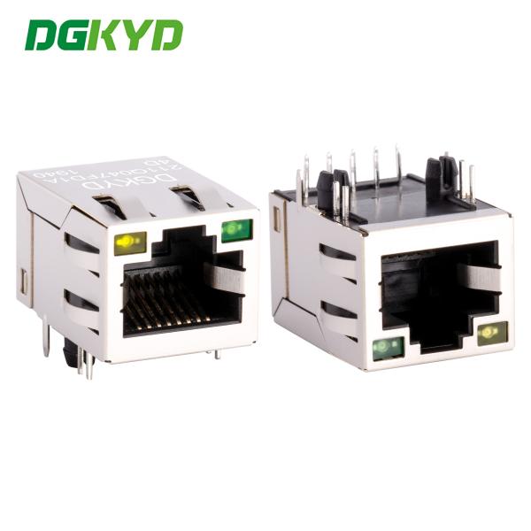Quality RJ45 Network Connector TAB-UP 8P10C Network Port Socket Rj45 Connector 1000 BASE DGKYD211Q047FD1A4D wholesale