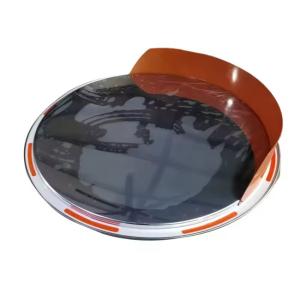 Round Reflective Traffic Convex Concave Mirror Stainless Steel Convex Curved