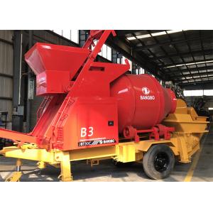 China SAE Approval 100 Meters Concrete Mixer And Pumping Machine For Construction on sale