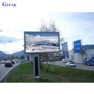 High Brightness Outdoor Advertising Video Screen with 320*160mm Module Size and