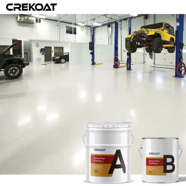 Quality 2 Pack Epoxy Solvent Based Floor Paint Impact Resistant Epoxy Resin Coating wholesale