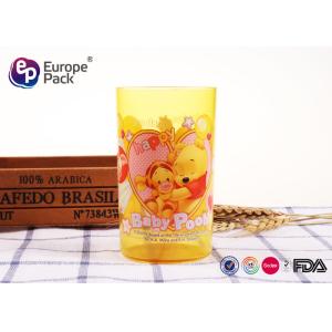 270Ml Childrens Plastic Cups Round Shape Hard Plastic Container Cups