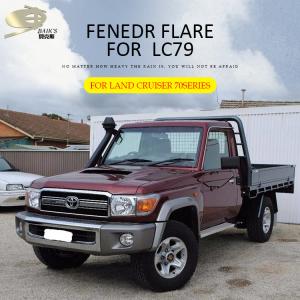 White Single Cab Car Fender Flares Simple Style Dust proof
