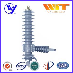 China 39KV - 51KV Ploymer Housed MOA Type Surge Arrester With Anchor Ear on sale