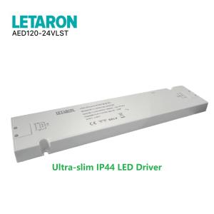 IP22 Waterproof Led Driver , Slim Led Transformer 120w 24vdc
