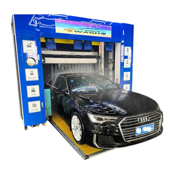Quality Automatic Rollover Car Wash System Galvanized Steel With Drying System wholesale