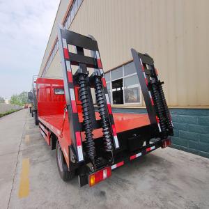 High Tensile Steel 3-5tons Flat Bed Tow Truck Optional Crane 4x2 Drivng type