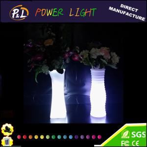 China Event and Party Decor LED Furniture Waterproof Plastic LED Vase on sale