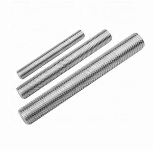 Polishing Zn Plating Galvanized Threaded Rod High Tensile Easily Penetrate