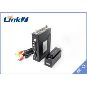 Cheap 2W Video Transmitter COFDM QPSK HDMI &amp; CVBS H.264 Low Delay AES256 Encryption for sale