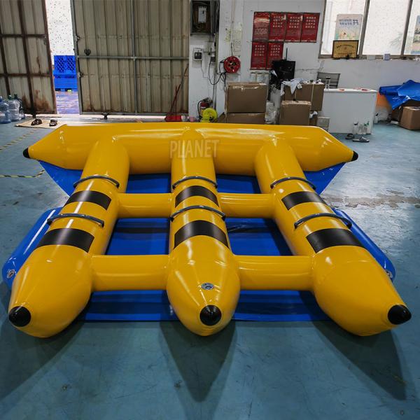 Factory Air Sealed Towable Inflatable Flying Fish Floating Banana Boat