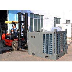 72.5KW Ducted Trailer Mounted Air Conditioner , 25HP Portable Outdoor AC Unit
