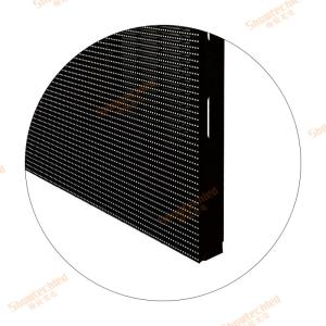 5.2 X 10.4mm Outdoor HD Naked Eye 3D LED Display Billboard Large Mesh Screen For