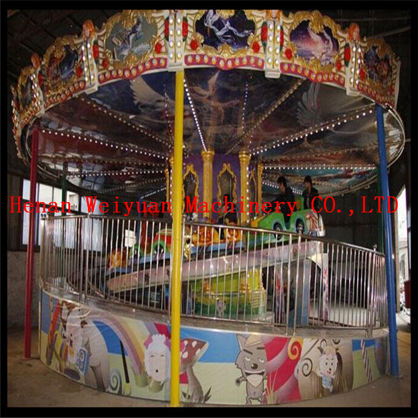 Happy Wheel Game Mini Shuttle Rides Indoor Mini Roller Coaster for Kids