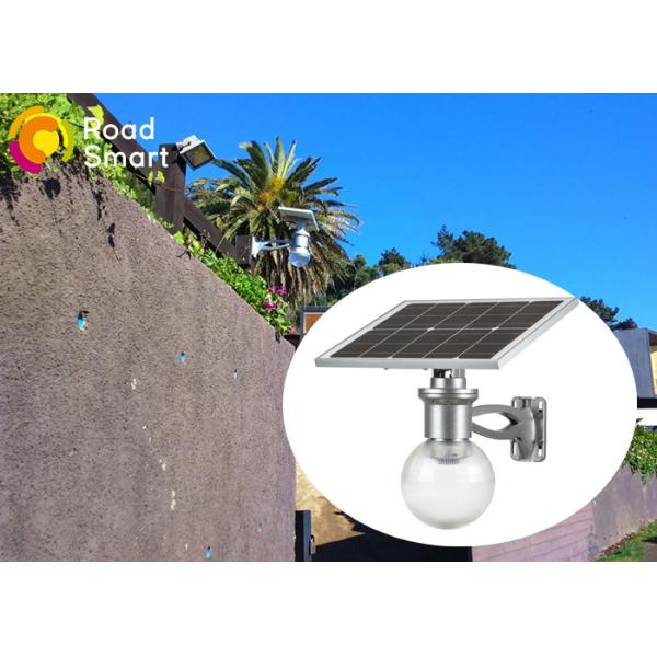 Quality Garden Solar Powered Led Parking Lot Lights Microwave Motion Sensor wholesale