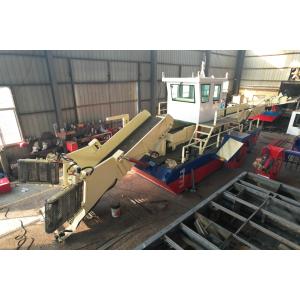 600mm Hydraulic Aquatic Weed Harvesting Machine Powered By Diesel Engine For